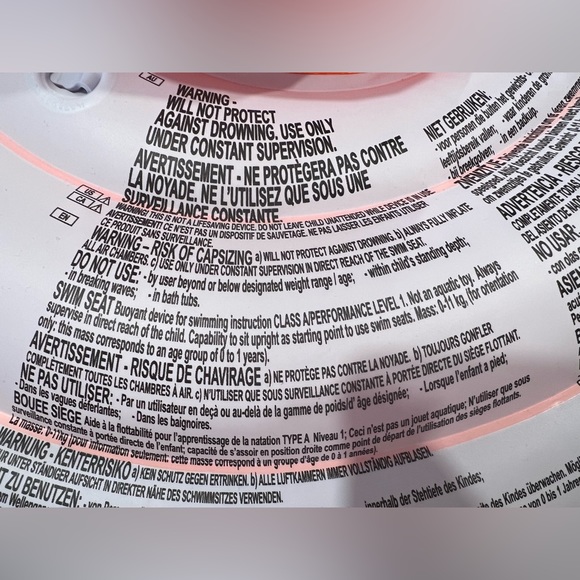 EUC swimming inflatable ring  floating ring - Picture 3 of 3